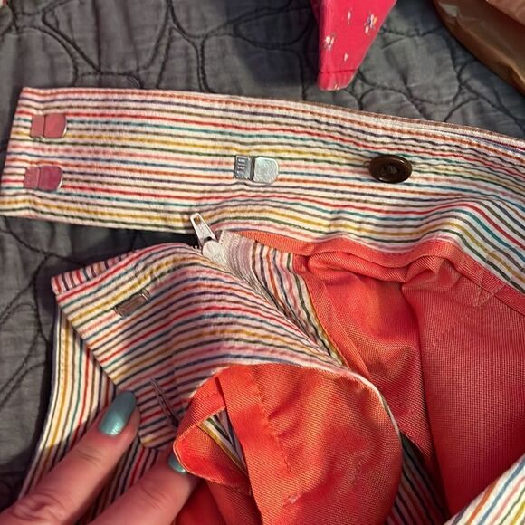 Kuhlman striped wide leg trousers sz 40 - Picture 9 of 11